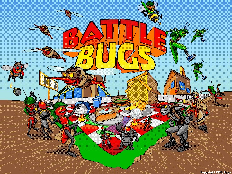 Battle Bugs, 1994, Epyx, Sierra